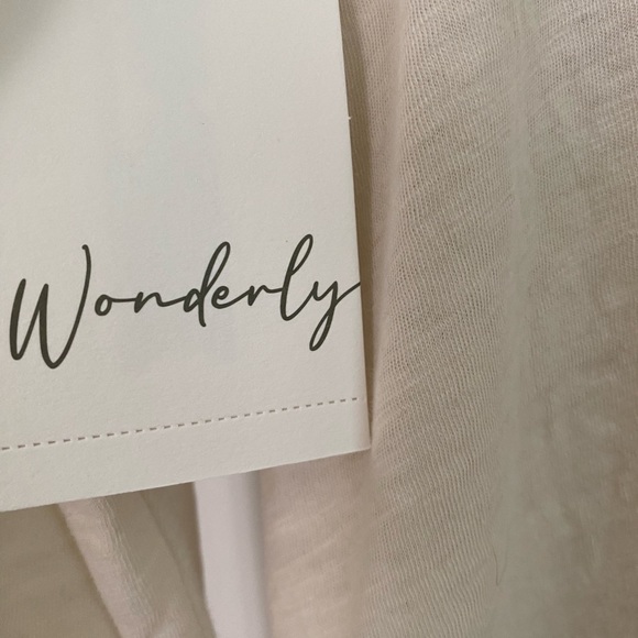 Wonderly Beige long sleeve jersey size large - Picture 3 of 5